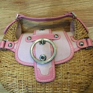 New Rafe NY pink basket bag NWT $325